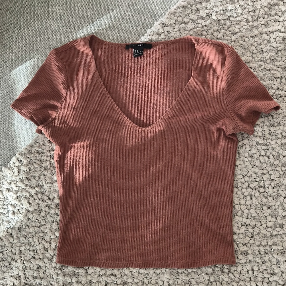 Forever 21 Rust Top